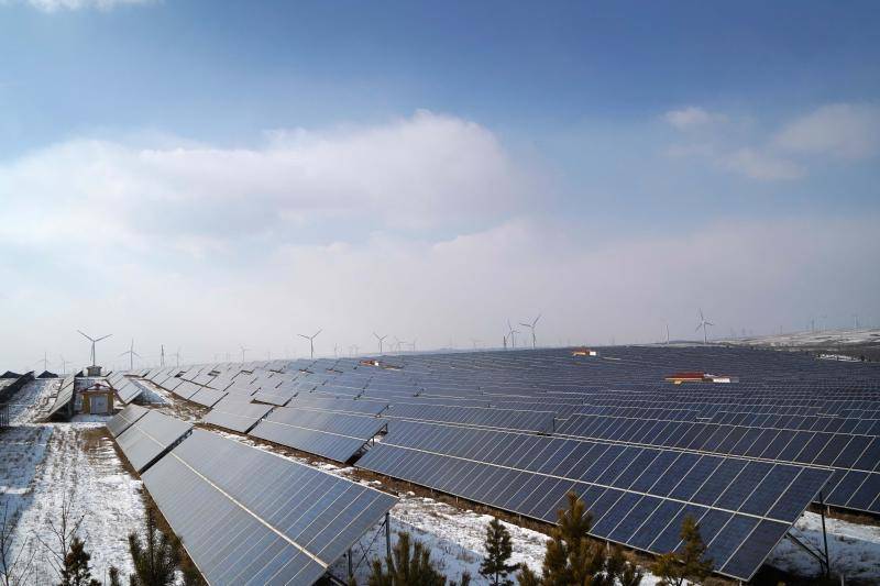 Zhangbei Photovoltaic Power Plant, Hebei Province, China